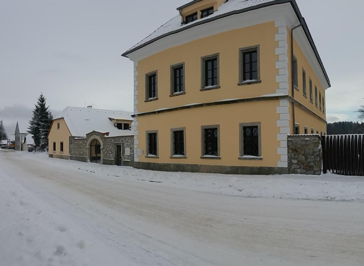 Nová Bystřice Penzion Hurky المظهر الخارجي الصورة